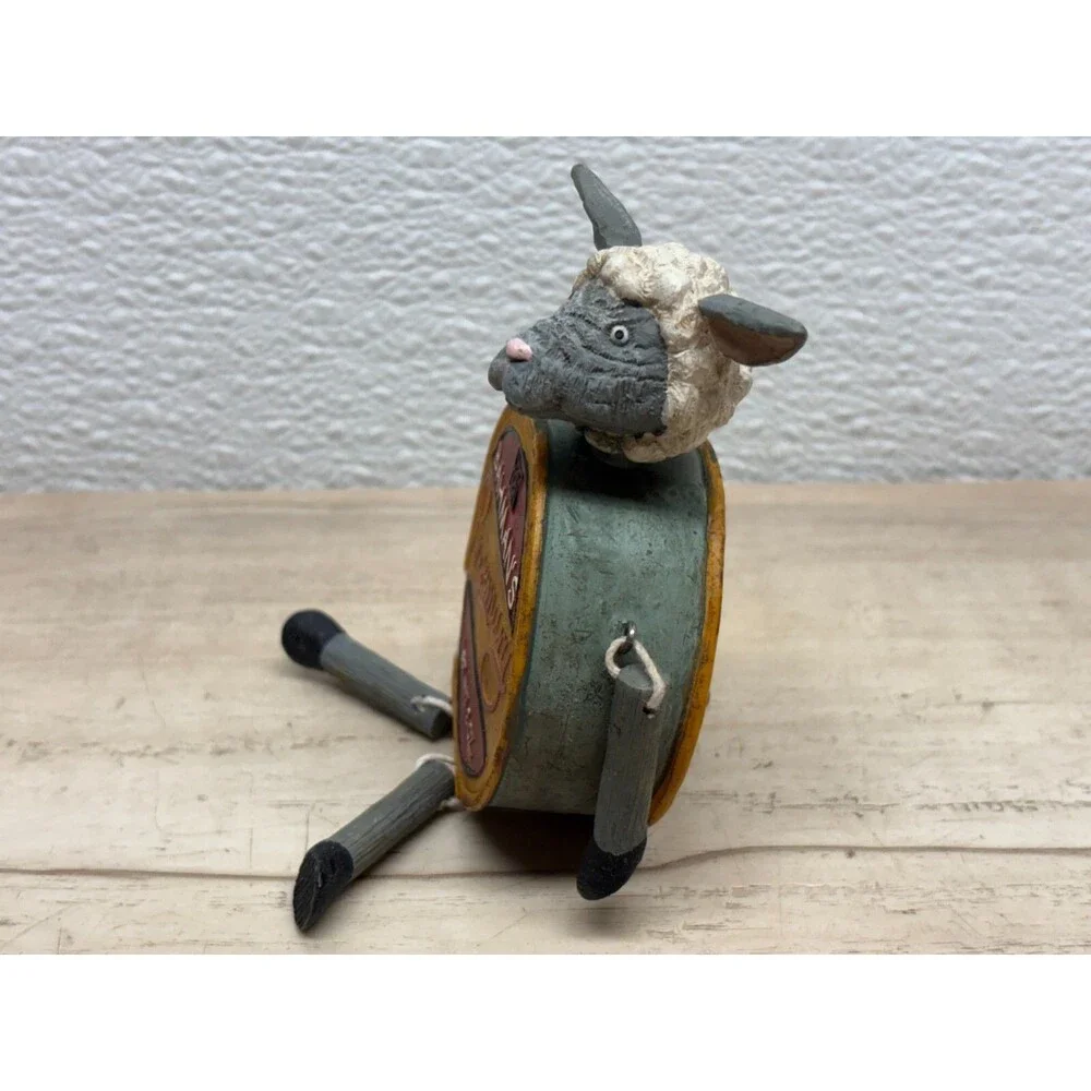 Vtg WMG Shelf Sitter Sheep Reisin Figure Bahmans Rosemary